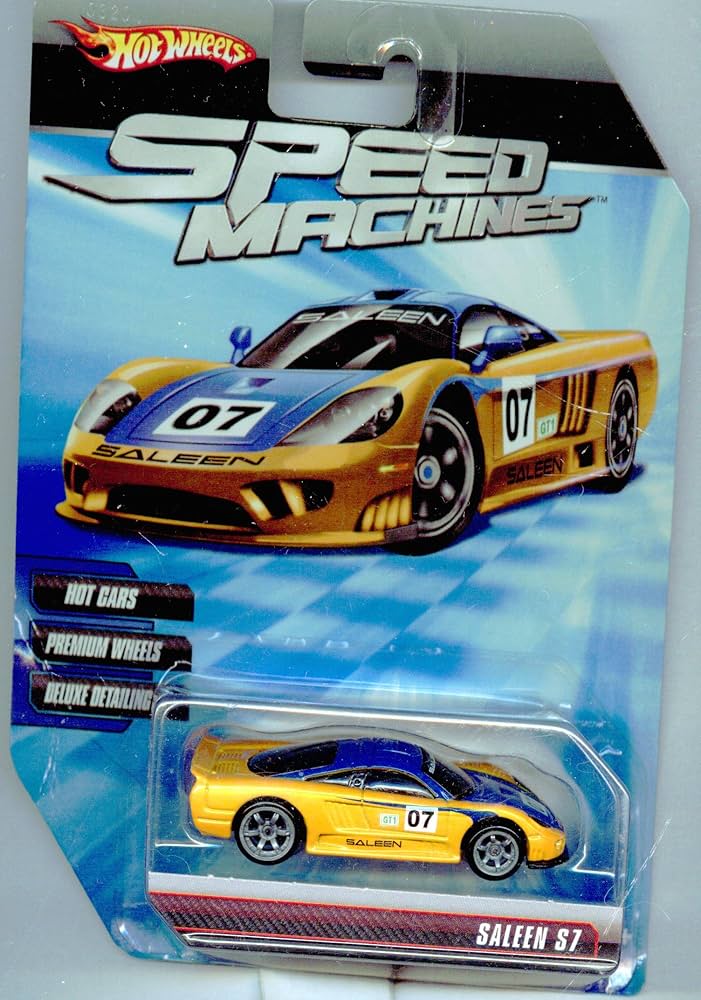 ミニカー HOT WHEELS     SALEEN S7 Hot Wheels Race World Speedway 10 Saleen S7 Diecast Car